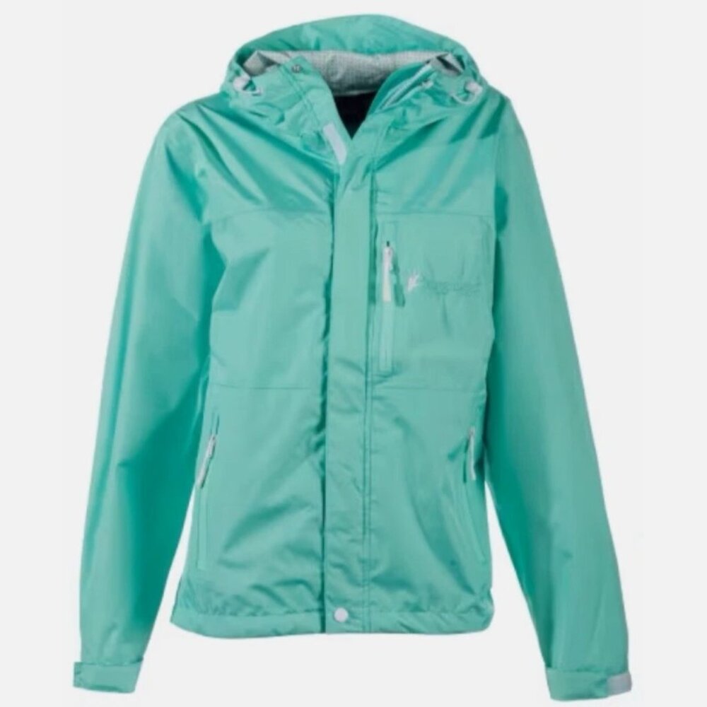 Frogg toggs Java Toadz 2.5 Green Windbreaker Rain Jacket Small